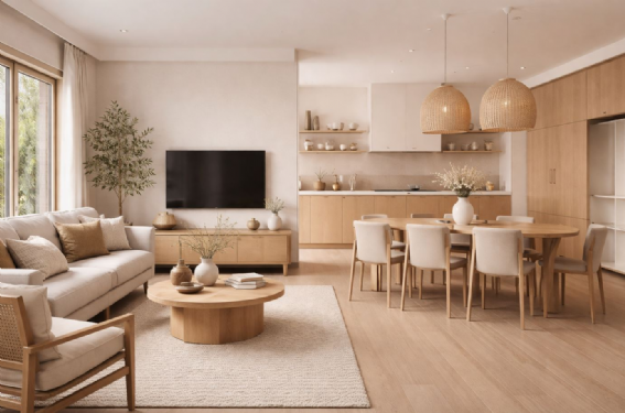 簡約卻不單調：Japandi 日式北歐設計的空間應用技巧